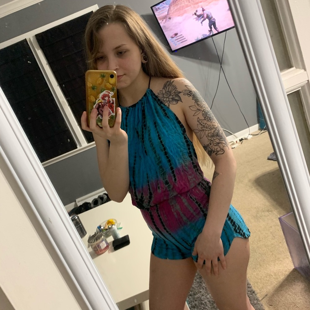 Tie Dye Romper